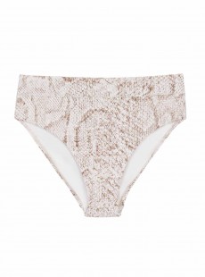 Culotte de bain classique Cobra blanc à motifs - PilyQ
