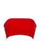Haut de maillot de bain bandeau Red Coral Rouge - PilyQ