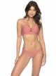 Haut de maillot de bain balconnet rose Lotus - PilyQ