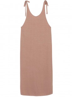 Robe longue Sundown Copper nude - PilyQ