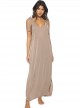 Robe longue Sundown Copper nude - PilyQ