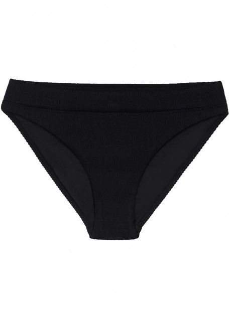 Culotte de bain haute noire Black Pearl - PilyQ