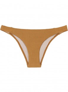 Culotte de bain échancrée Gold Pearl - PilyQ