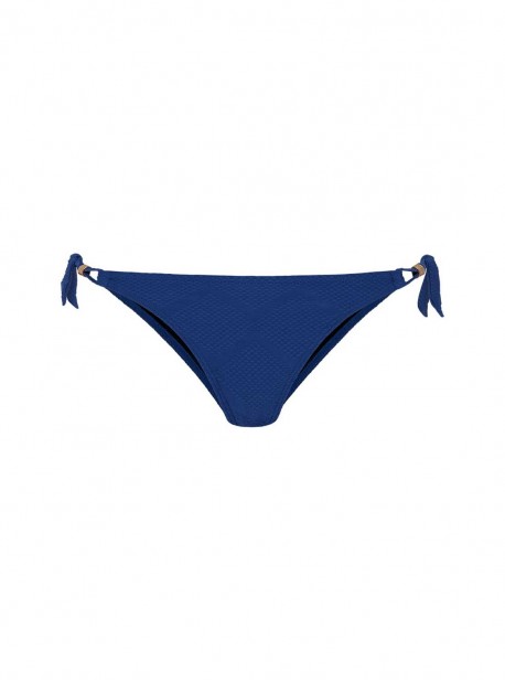 Culotte de bain à nouer - Texture Deepblue - Cyell