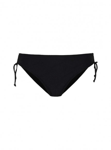 Culotte de bain taille haute -  Texture Black - Cyell