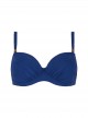Haut de maillot de bain balconnet -  Texture Deepblue - Cyell