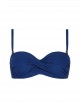 Haut de maillot de bain bandeau - Texture Deepblue - Cyell