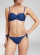 Haut de maillot de bain bandeau - Texture Deepblue - Cyell