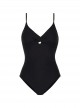 Maillot une pièce - Texture Black - Cyell