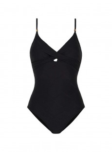 Maillot une pièce - Texture Black - Cyell