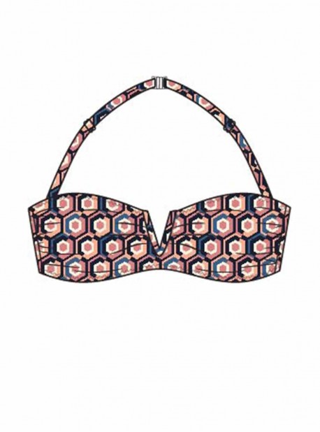 Haut de maillot de bain bandeau - Private Party - Cyell 