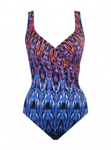 Maillot de bain gainant It's A Wrap Multicolor - Vesuvio - "FC" -Miraclesuit Swimwear