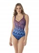 Maillot de bain gainant It's A Wrap Multicolor - Vesuvio - "FC" -Miraclesuit Swimwear