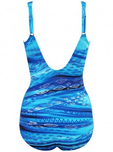 Maillot de bain 1 pièce gainant Océanus Bleu - Atlantis - "M" - Miraclesuit Swimwear