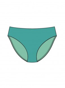 Culotte de bain taille haute -  Bleu - Cyell