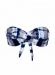 Haut de maillot de bain Triangle Castaway Bleu dégradé - PilyQ