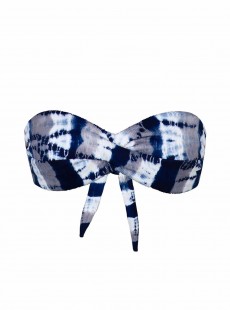 Haut de maillot de bain Triangle Castaway Bleu dégradé - PilyQ