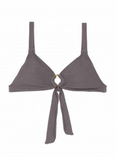 Haut de maillot de bain triangle gris Sand Reef - PilyQ