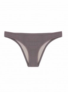 Culotte de bain échancrée grise Sand Reef - PilyQ