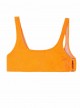 Haut de maillot de bain brassière Papaya Reef Orange - PilyQ