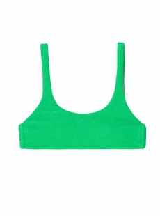 Haut de maillot de bain brassière Kiwi Reef Vert - PilyQ