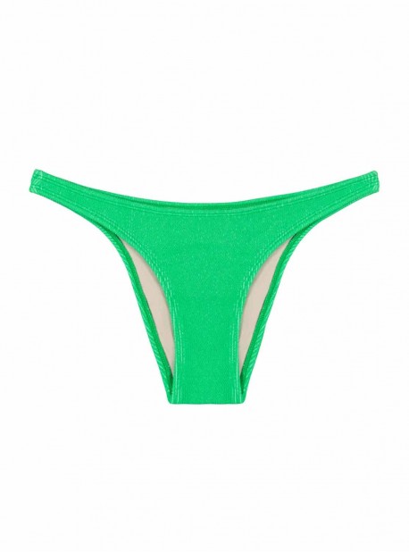 Culotte de bain échancrée Kiwi Reef Vert - PilyQ