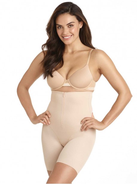 Culotte haute gainante nude - Inside Magic Zipper - Naomi & Nicole