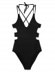 Maillot de bain 1 pièce noir Zoe Midnight - PilyQ