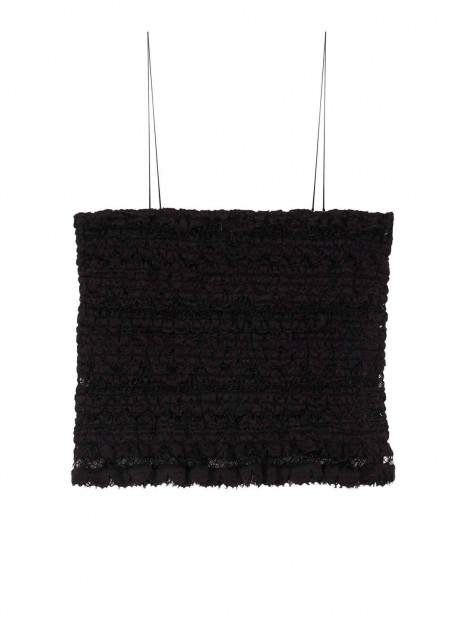 Crop-top noir Midnight - PilyQ