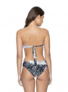 Culotte de bain échancrée Azura Vert - PilyQ