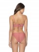 Haut de maillot de bain balconnet rose Lotus - PilyQ