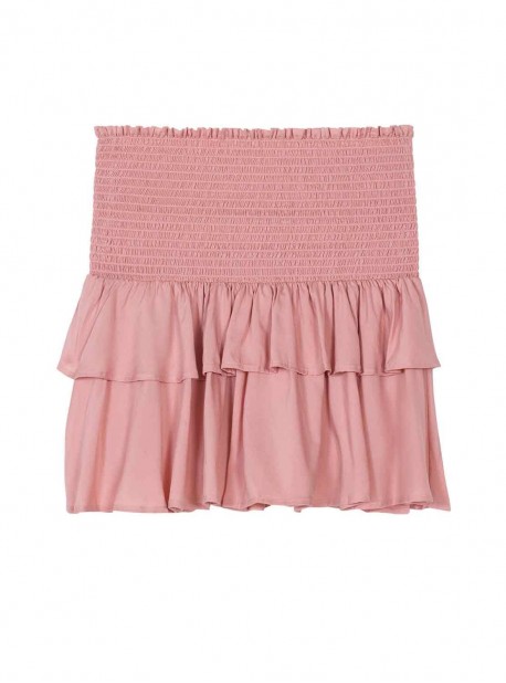 Mini Jupe rose Cleo Dusty Rose - PilyQ