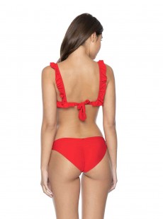 Haut de maillot de bain brassière Red Coral Rouge - PilyQ