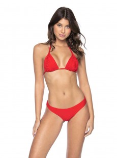 Culotte de bain échancrée Azura Vert - PilyQ