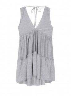 Robe de plage Pink Sand Grise - PilyQ