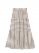 Jupe de plage longue à rayures Pippa Harbour Stripe - PilyQ