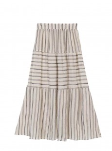 Jupe de plage longue à rayures Pippa Harbour Stripe - PilyQ