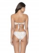 Culotte de bain classique Cobra blanc à motifs - PilyQ