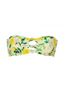Haut de maillot de bain bandeau Lemons - PilyQ
