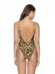 Maillot de bain 1 pièce Scoop Jungle Imprimé Léopard - PilyQ