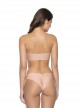 Culotte de bain échancrée Pink Sand Rose - PilyQ