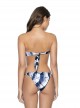 Haut de maillot de bain Triangle Castaway Bleu dégradé - PilyQ