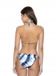Haut de maillot de bain Triangle Castaway Bleu dégradé - PilyQ