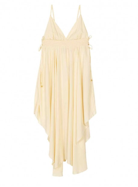 Robe de plage Water Lily Blanche - PilyQ