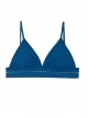Haut de maillot de bain Triangle Island Blue Bleu - PilyQ