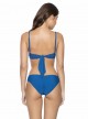 Haut de maillot de bain Triangle Island Blue Bleu - PilyQ