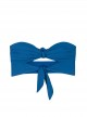 Haut de maillot de bain bandeau Island Blue Bleu - PilyQ