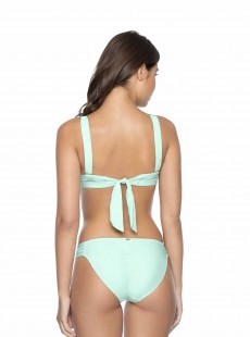Haut de maillot de bain plongeant Azura Vert - PilyQ