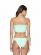 Culotte de bain échancrée Azura Vert - PilyQ