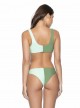 Culotte de bain échancrée Azura bicolore - PilyQ